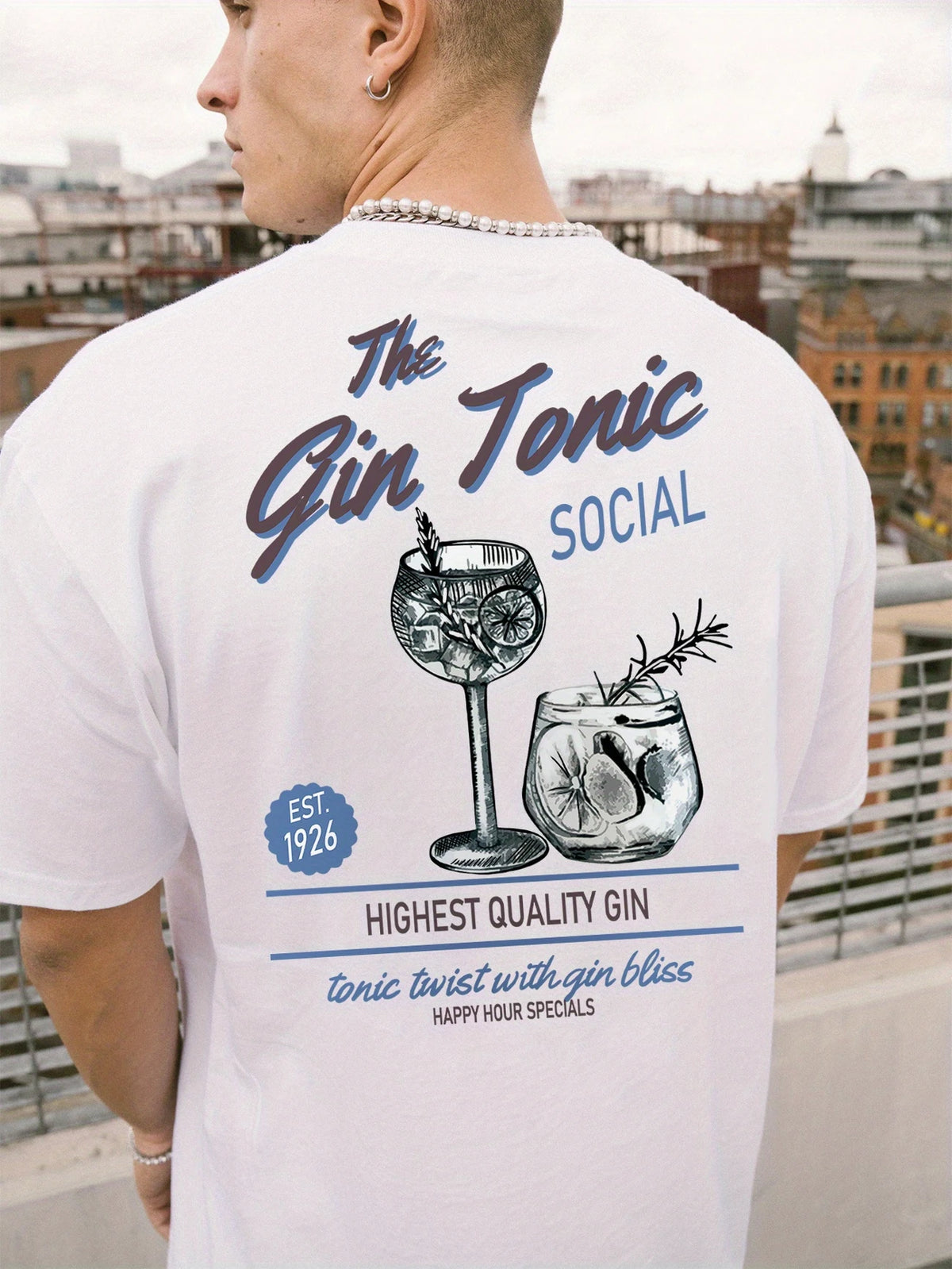 Gin &amp; Tipsy Graphic Shirt