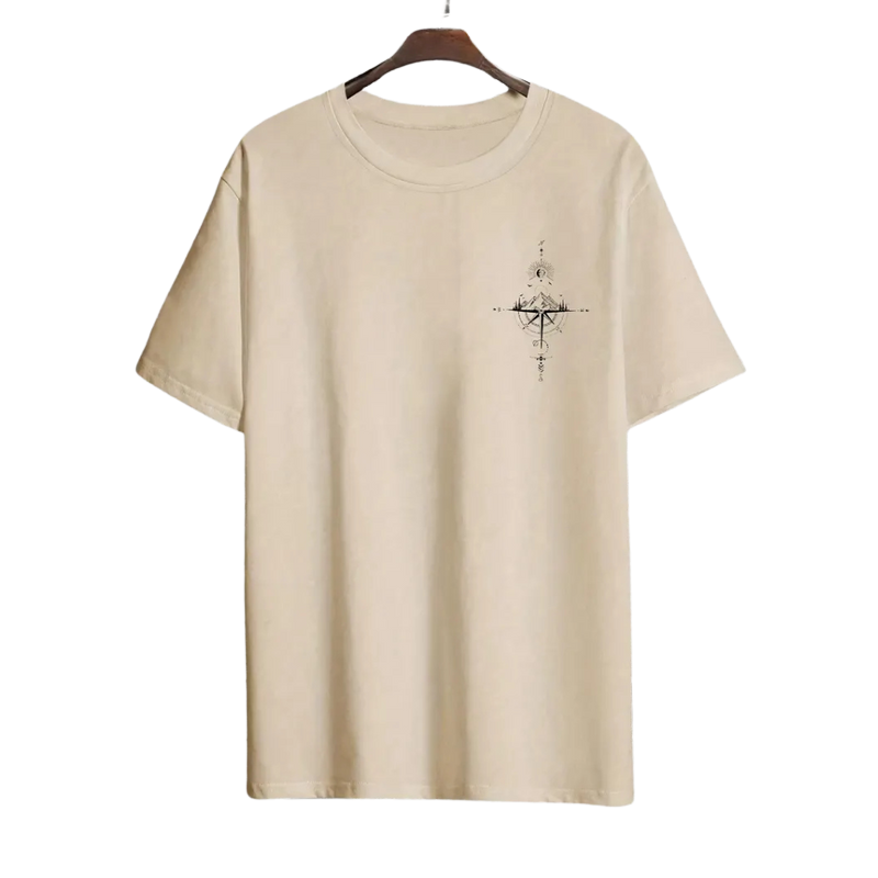 Wanderer's Compass Graphic T-Shirt