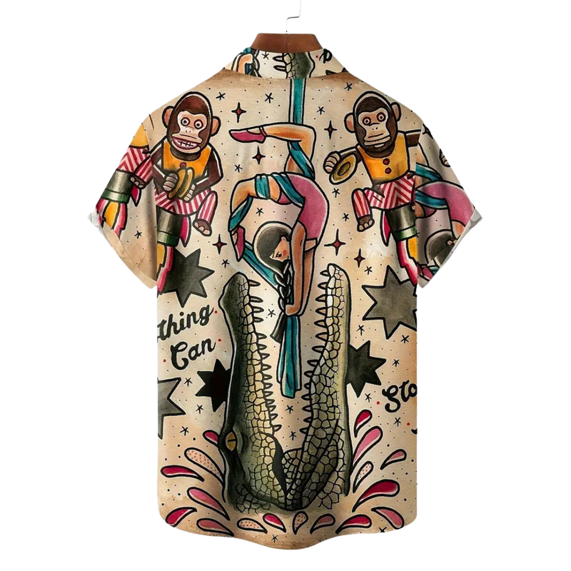 The Ringermaster Printed Shirt