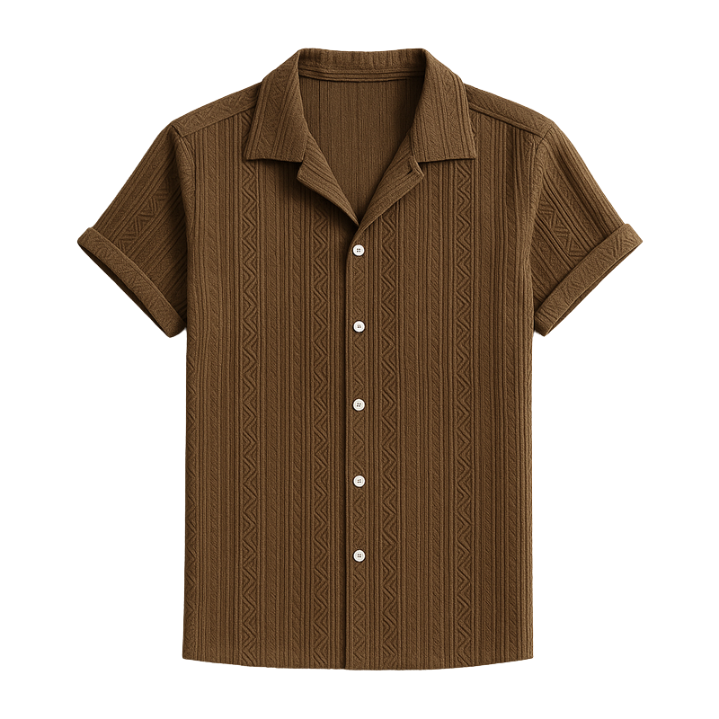 Renaissance Retro Textured Shirt