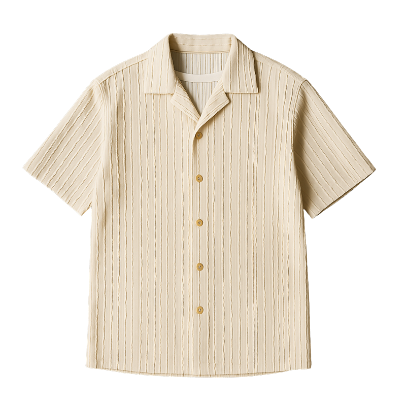 Waveform Textured Shirt