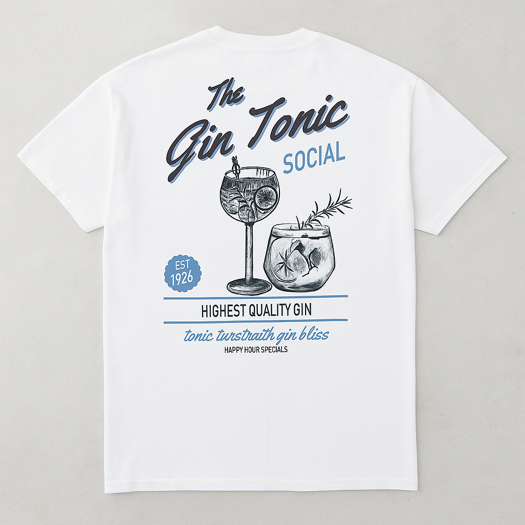 Gin &amp; Tipsy Graphic Shirt