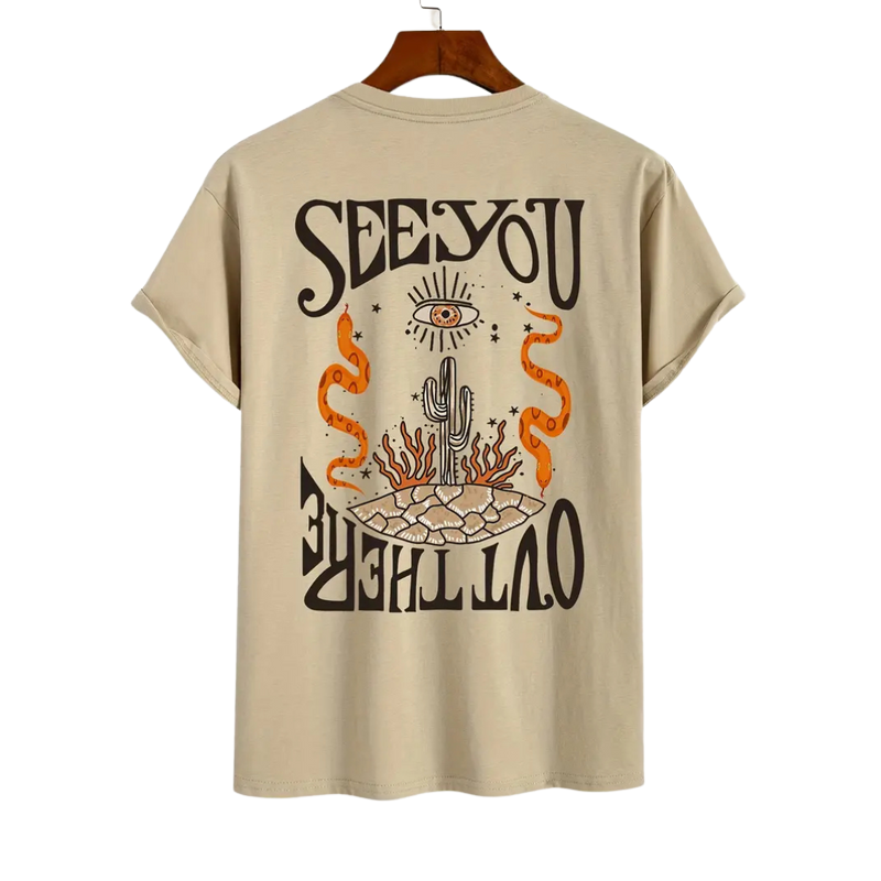 Mystic Gaze Graphic T-Shirt