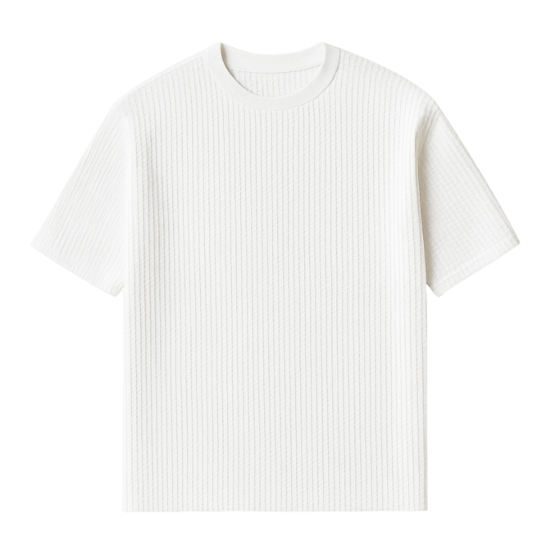 Shiroi Textured T-Shirt
