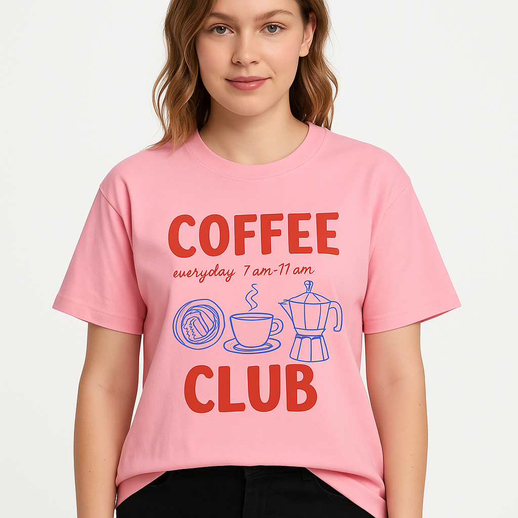 Coffee Club Graphic T-Shirt