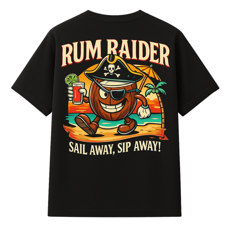 Rum Raider Graphic T-Shirt
