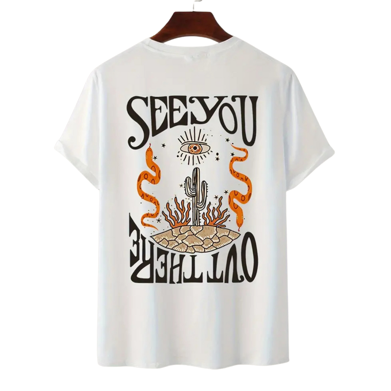 Mystic Gaze Graphic T-Shirt