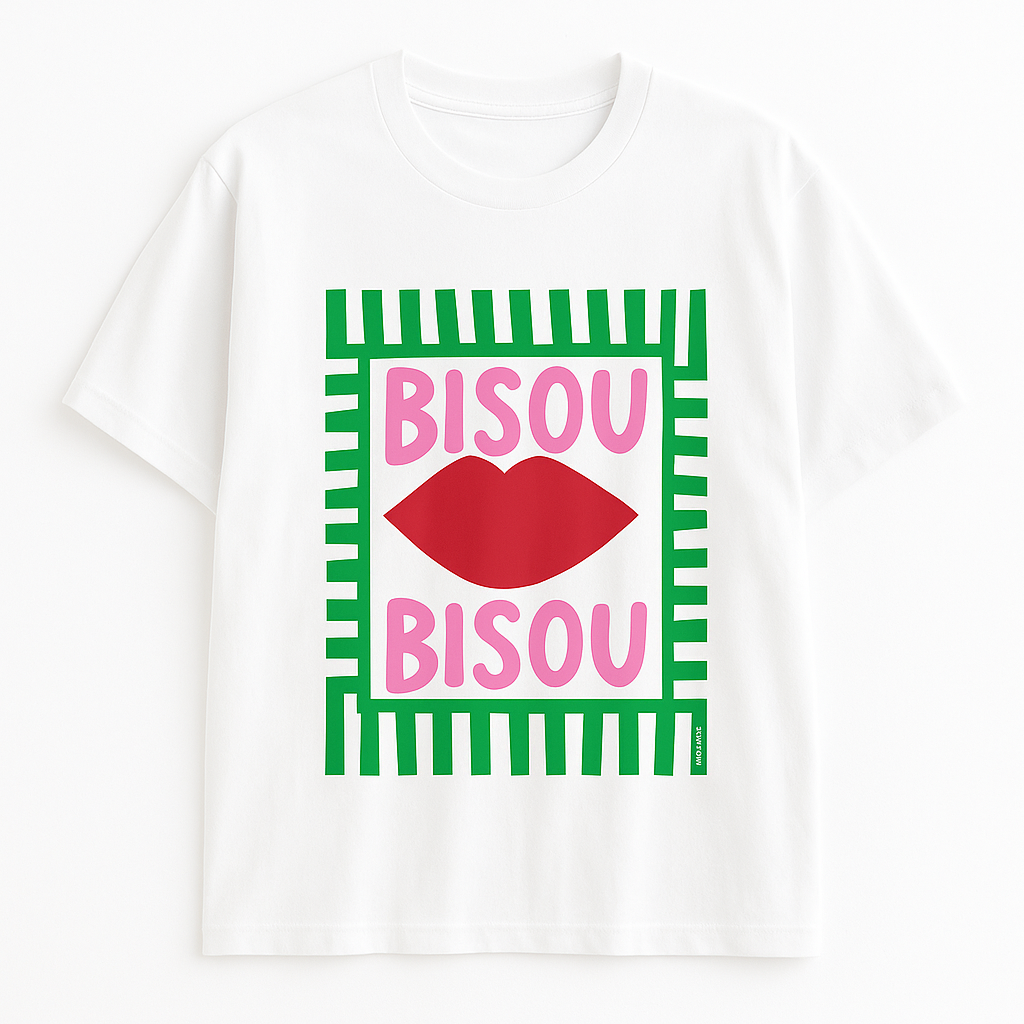 Kiss Frame Graphic T-Shirt