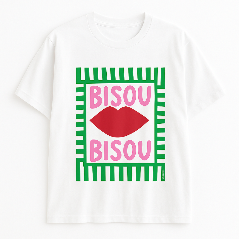 Kiss Frame Graphic T-Shirt
