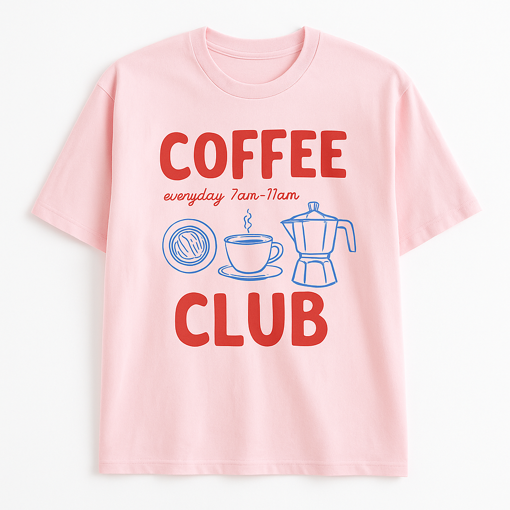 Coffee Club Graphic T-Shirt