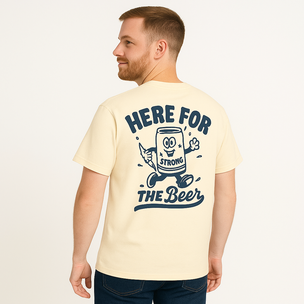 Here for Beer T-Shirt