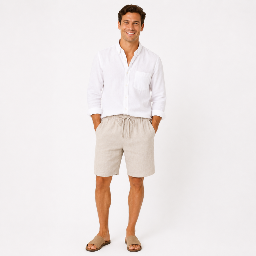 Casablanca Linen Shorts