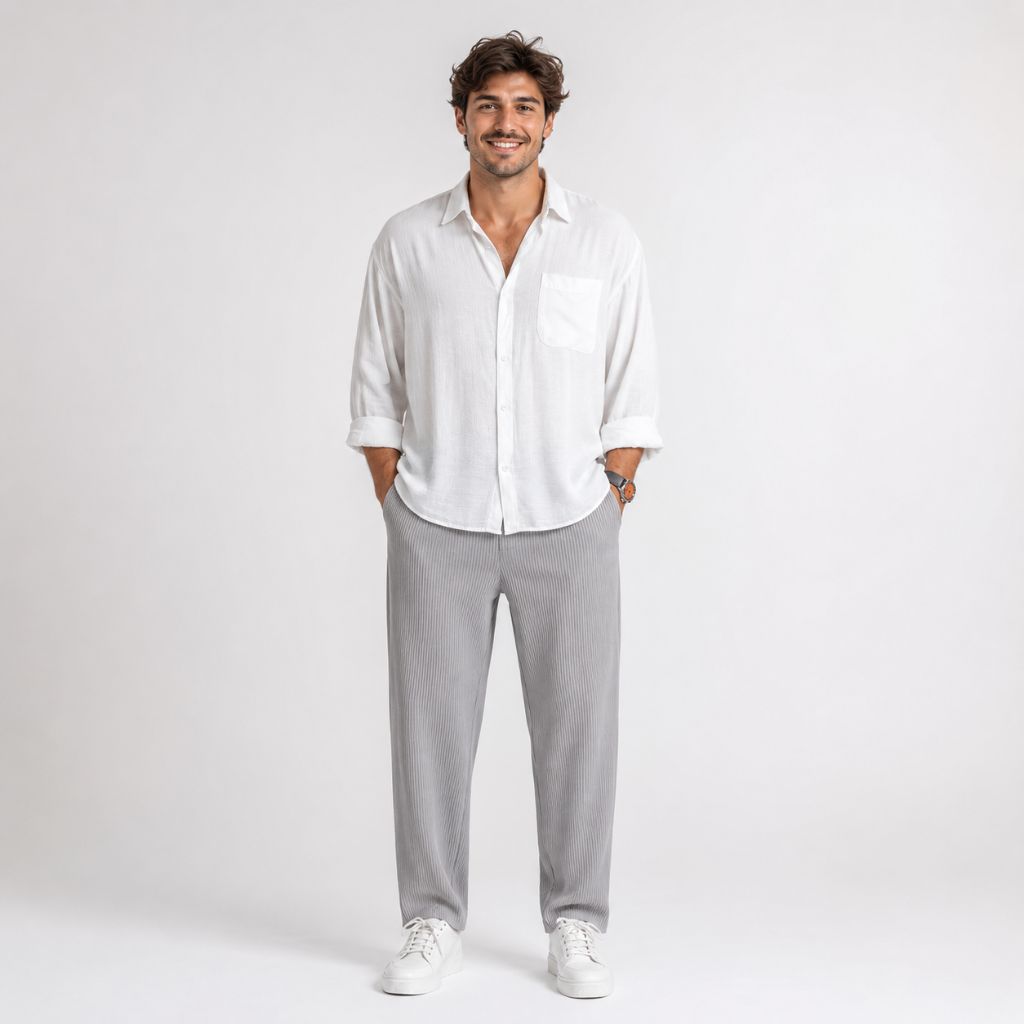 Men's Relaxed Fit Corduroy Trousers