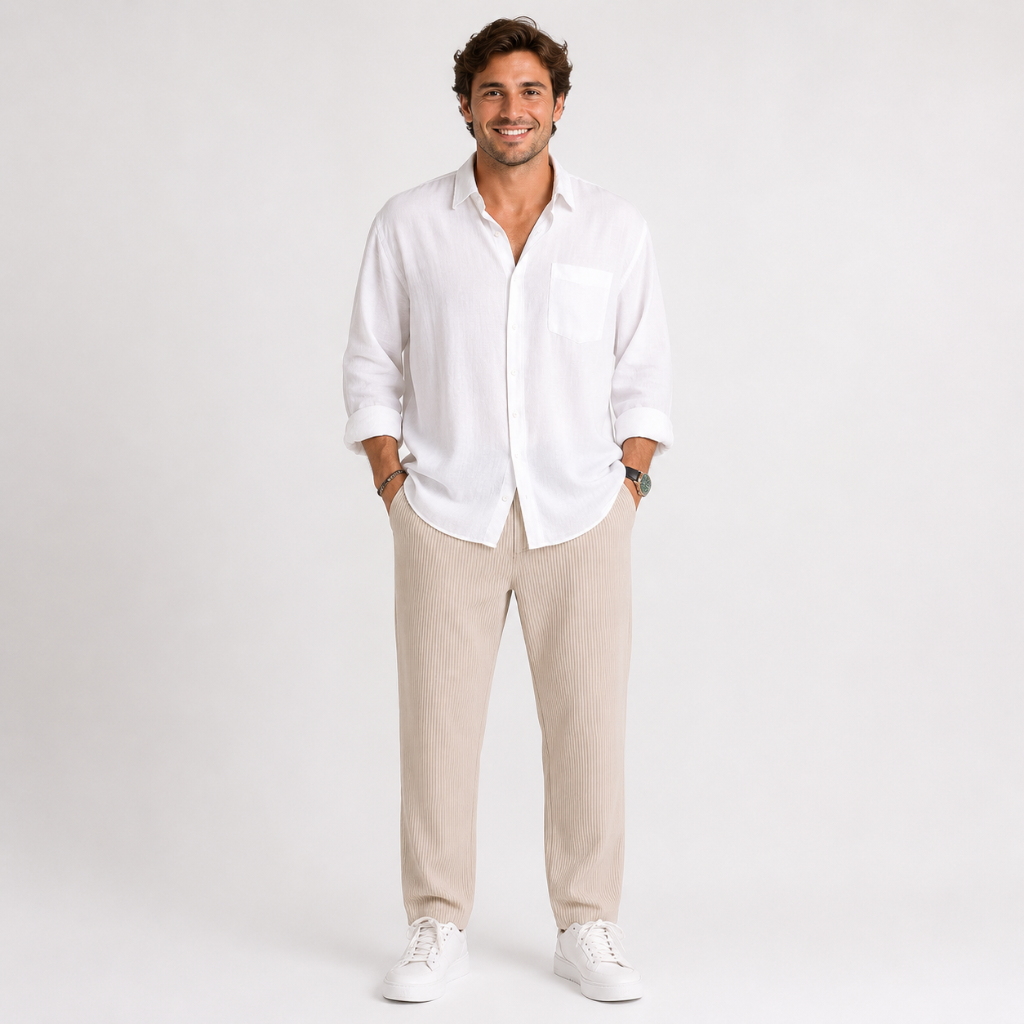 Men's Relaxed Fit Corduroy Trousers
