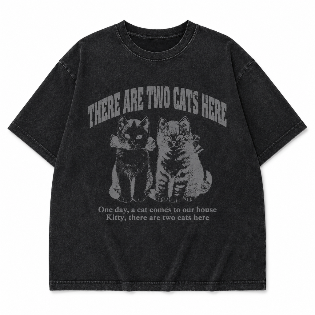 Women's Washed Distressed Drop Shoulder T-Shirt