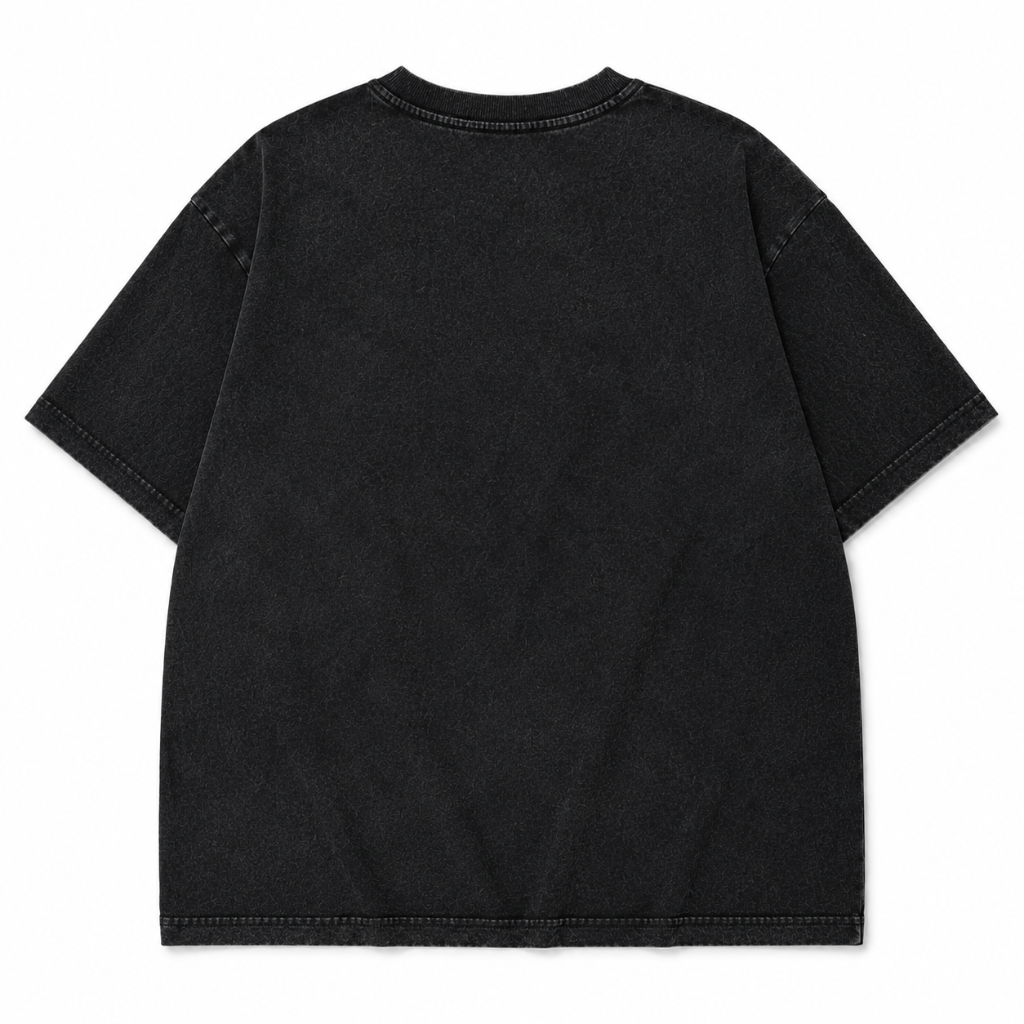 Women's Washed Distressed Drop Shoulder T-Shirt