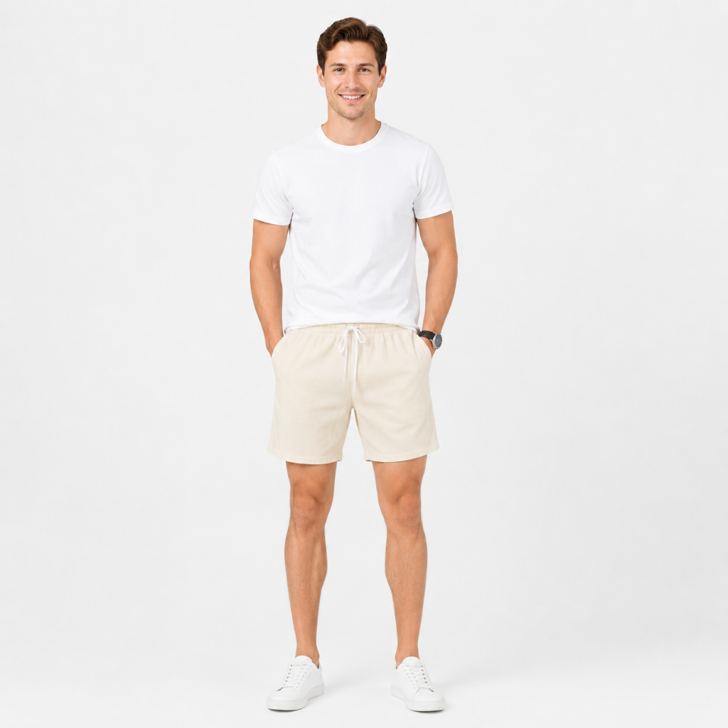 Seastride Corduroy Drawstring Shorts