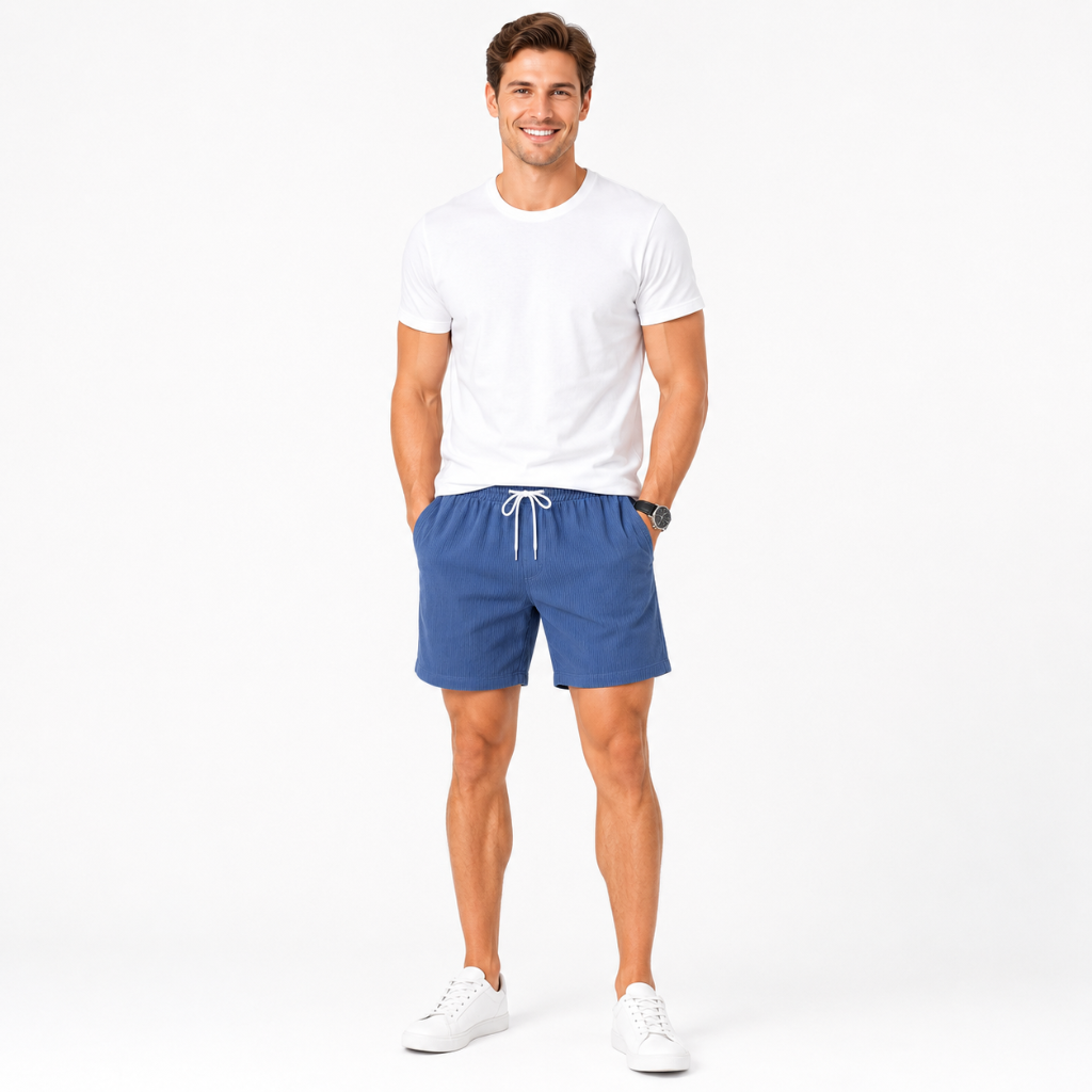 Seastride Corduroy Drawstring Shorts