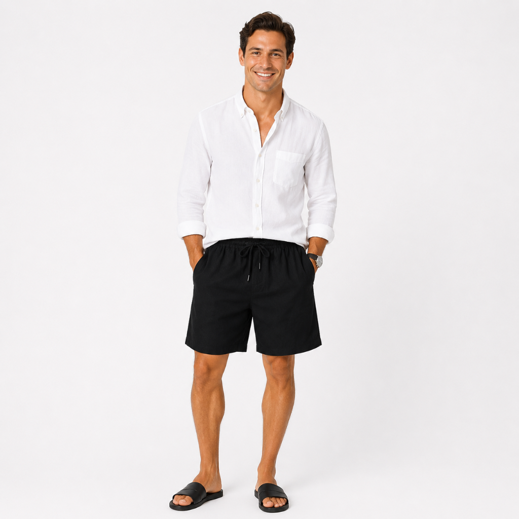 Casablanca Linen Shorts