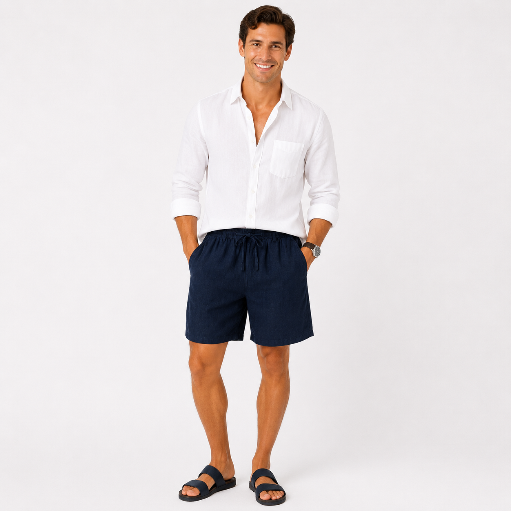 Casablanca Linen Shorts