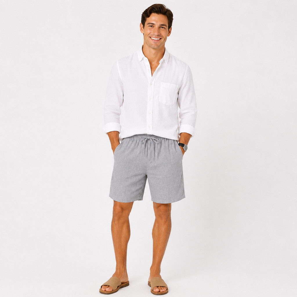Casablanca Linen Shorts