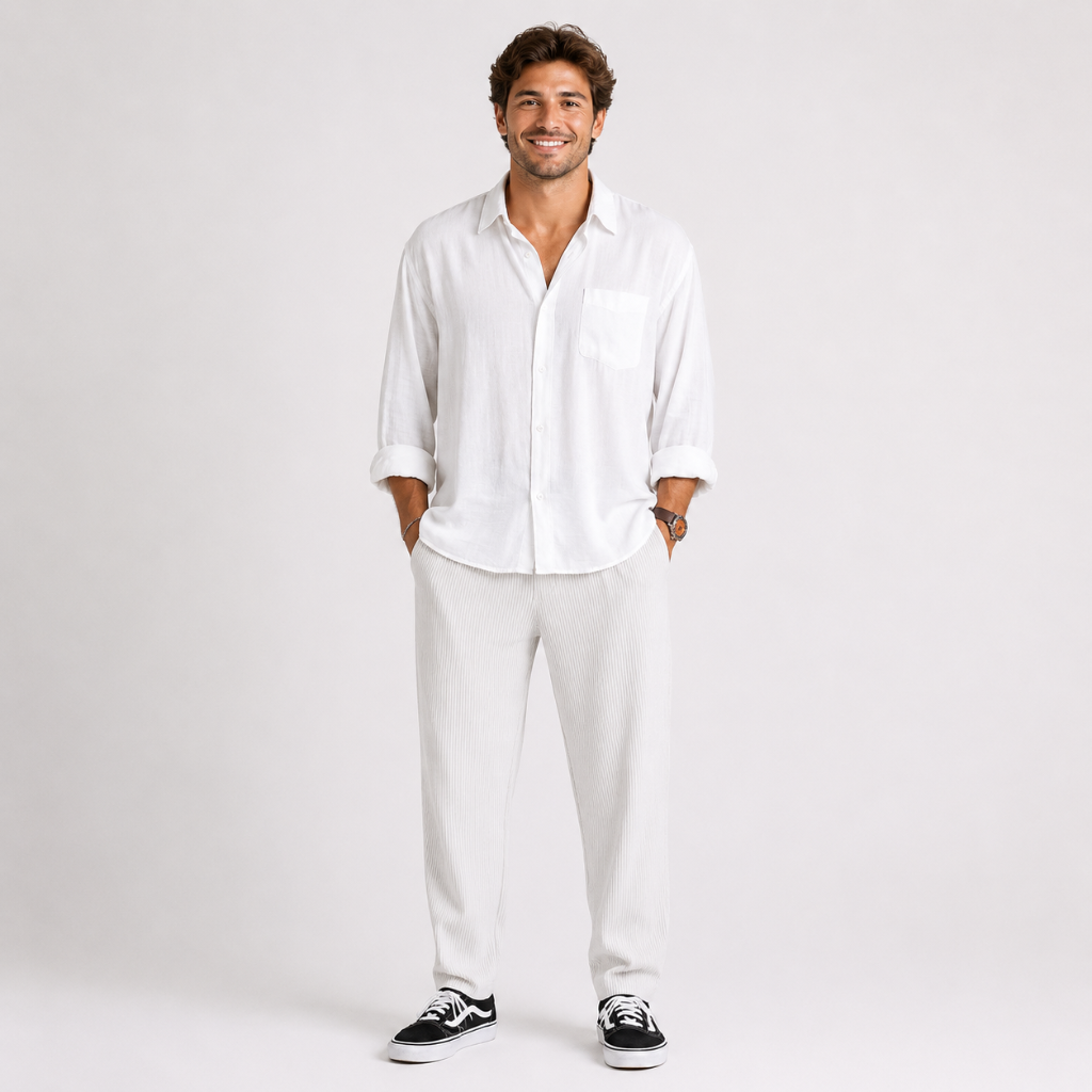 Men's Relaxed Fit Corduroy Trousers