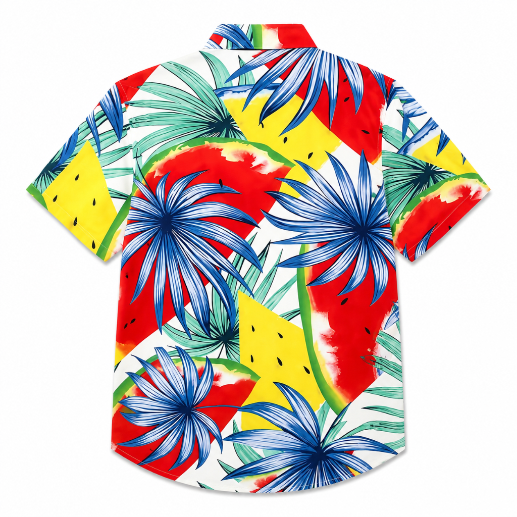 Cotton Printed Casual Button Shirt