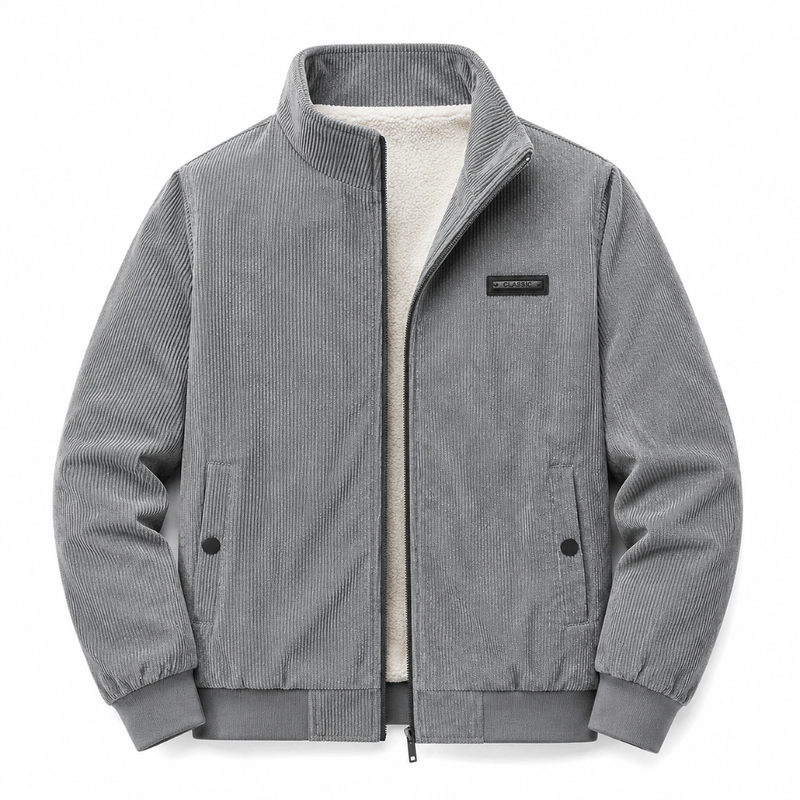 Vintage Style Corduroy Jacket for Men