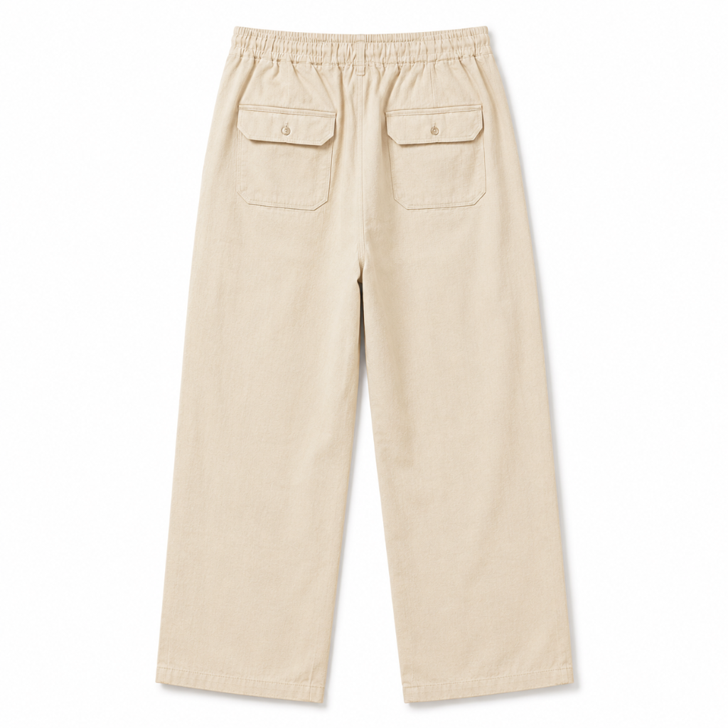 Men’s Linen Loose-fit Long Pants