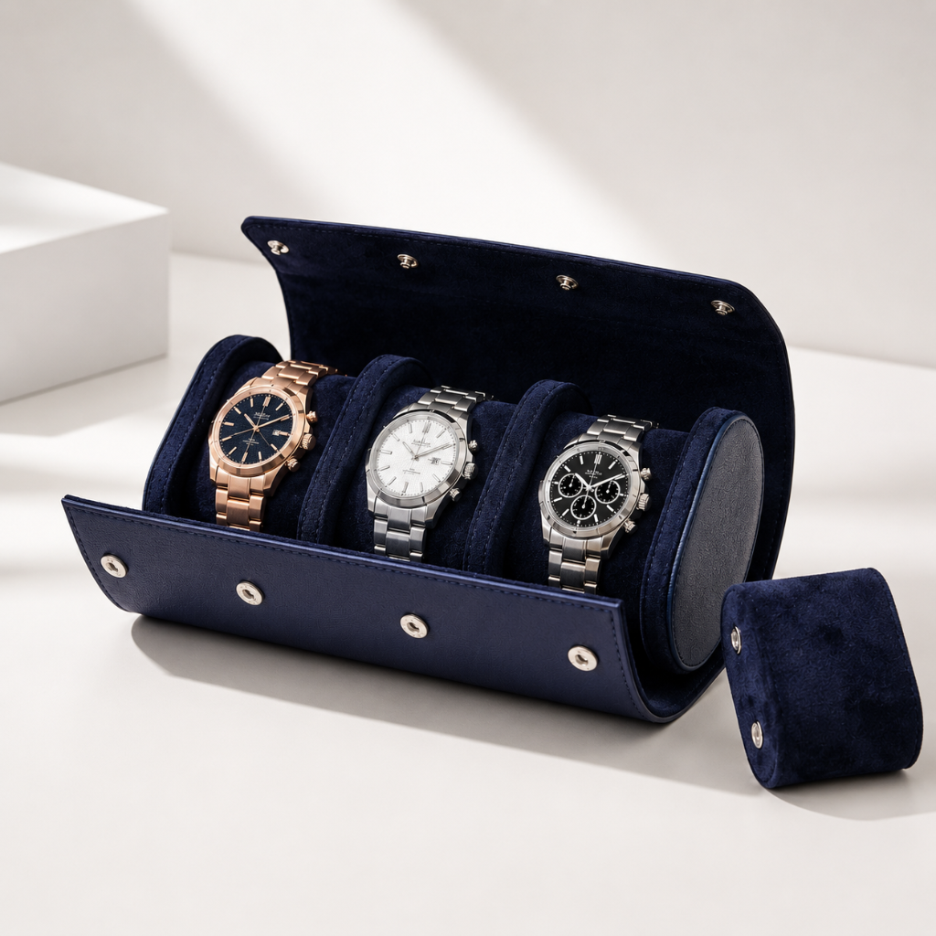 Luxury Leather Watch Holder