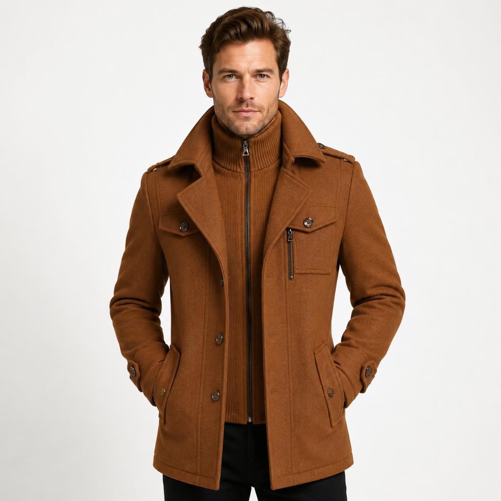 Men's Virgin Wool Jacket