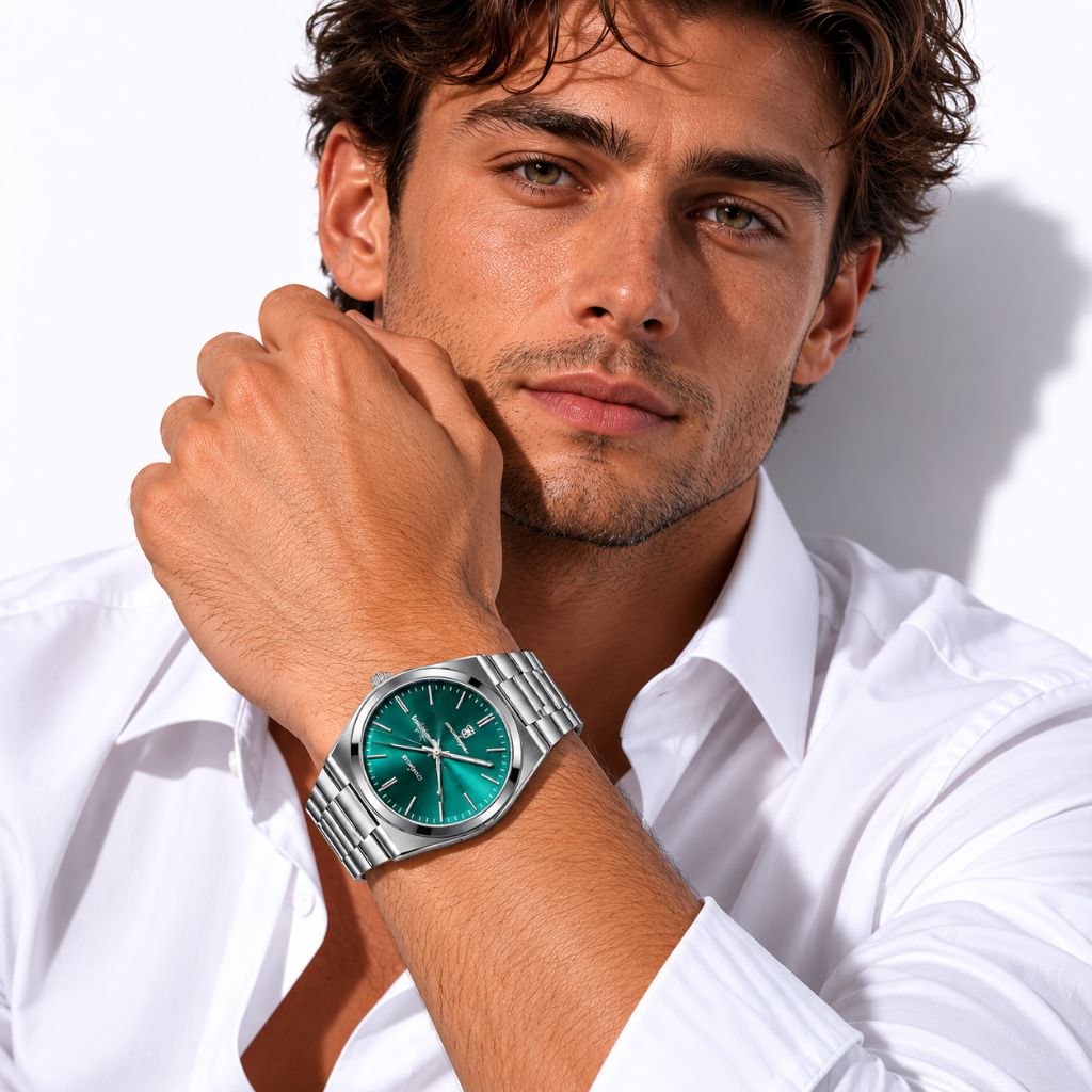 Marine Steel Quartz Watch