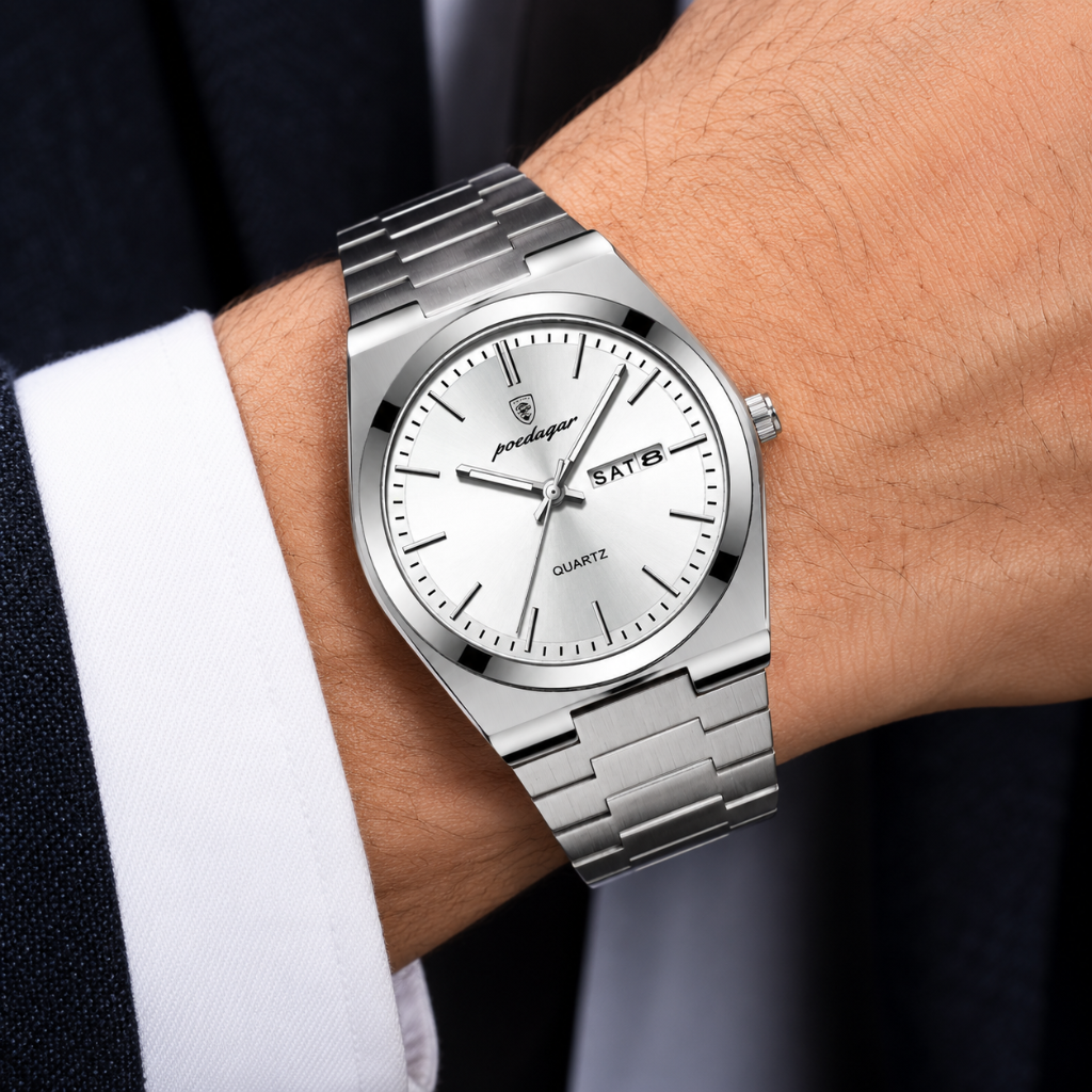 Marine Steel Quartz Watch