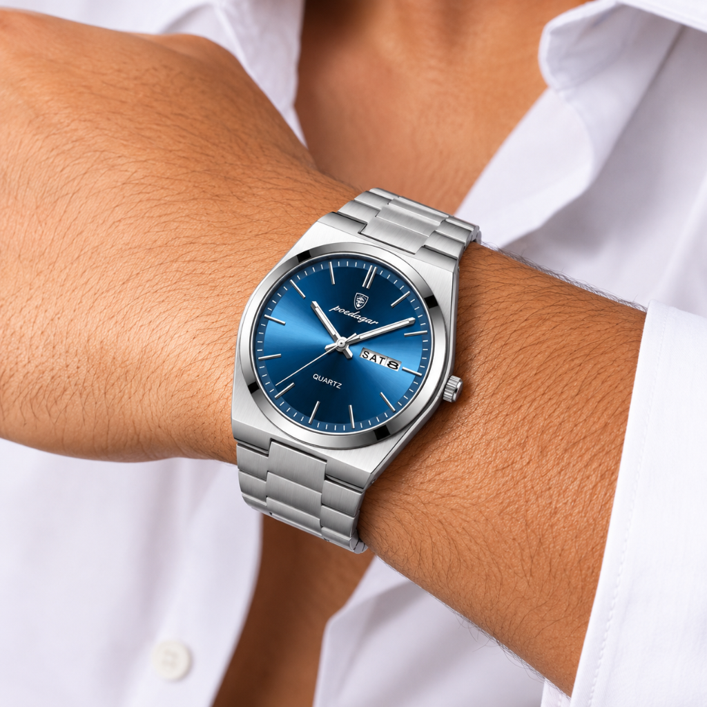 Marine Steel Quartz Watch