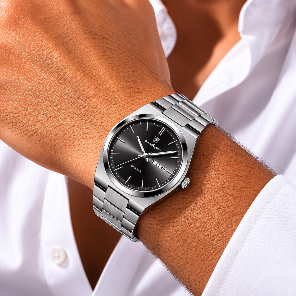 Marine Steel Quartz Watch