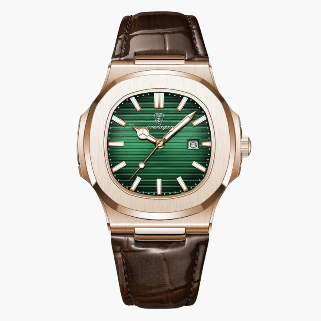 Vintage Leather Strap Watch
