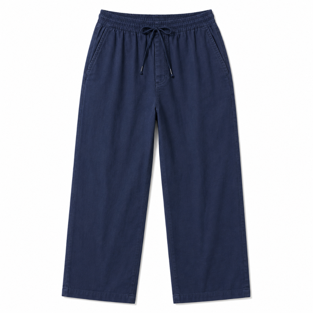 Men’s Linen Loose-fit Long Pants