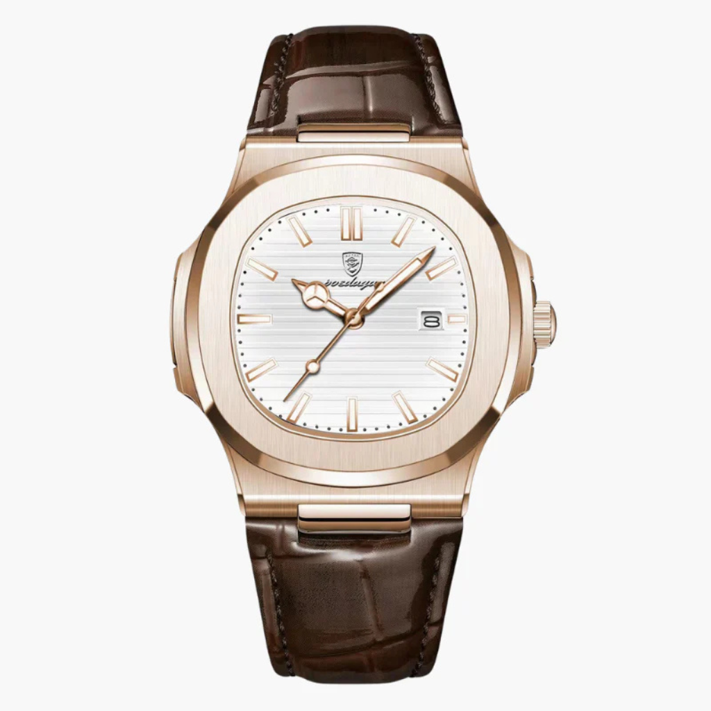 Vintage Leather Strap Watch