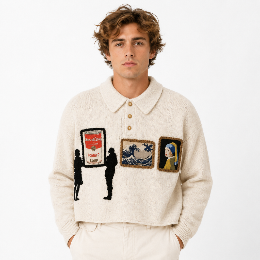 Men's Knitted Gallery Sweater