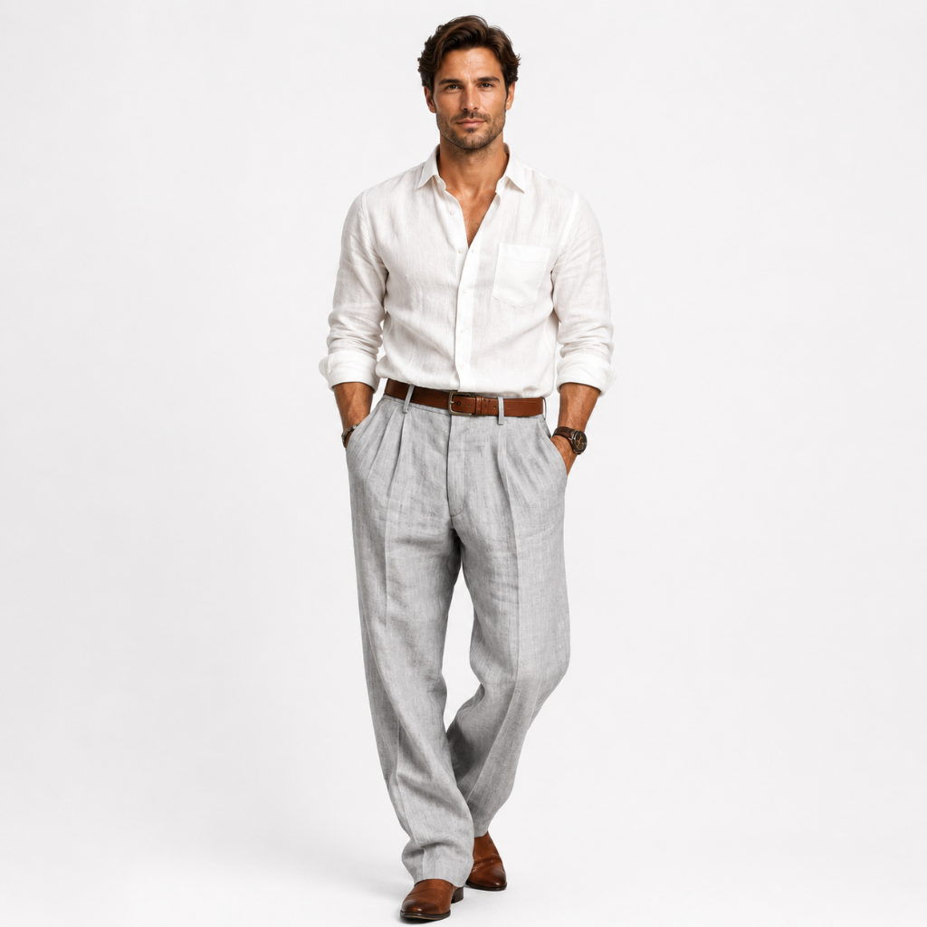 Men’s Vintage Casual Trousers
