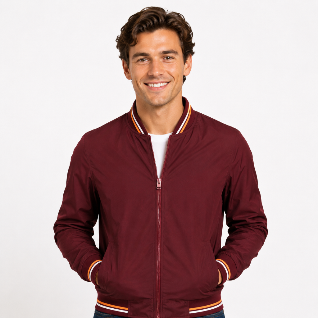 Men's Classic Bomber Jacket
