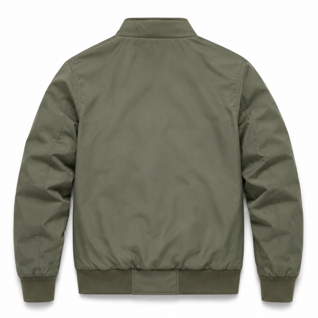 Men's Stand Collar Bomber Jacket