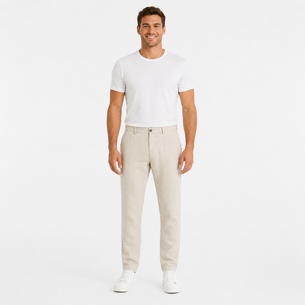 Lightweight Casual Linen Pants