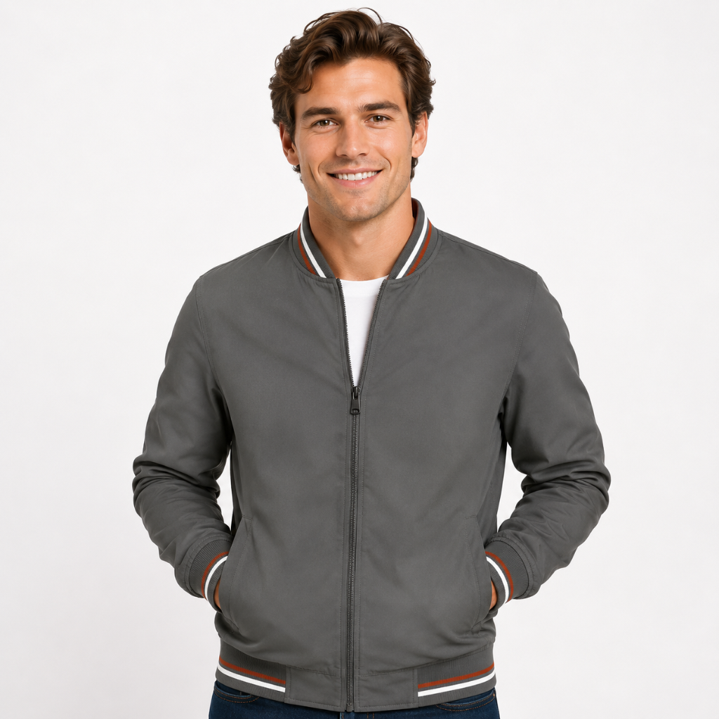 Men's Classic Bomber Jacket