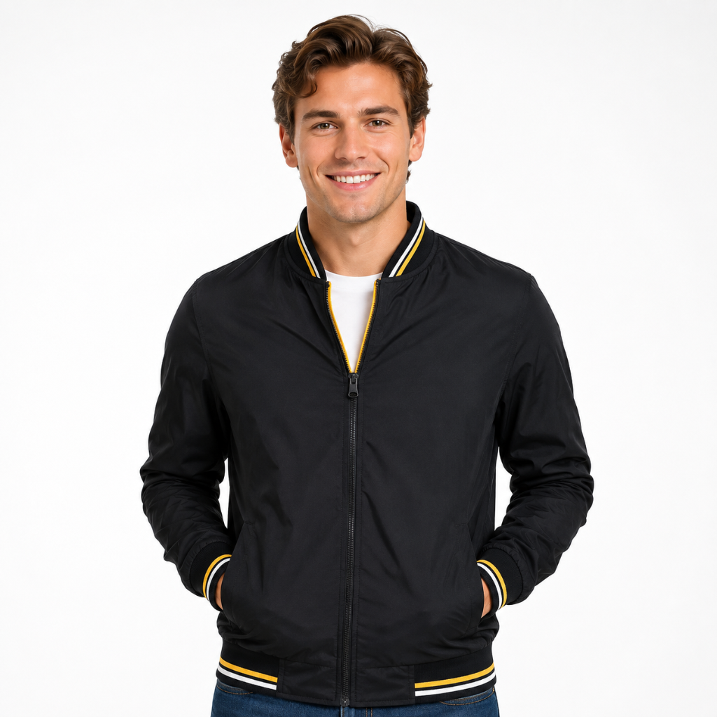 Men's Classic Bomber Jacket