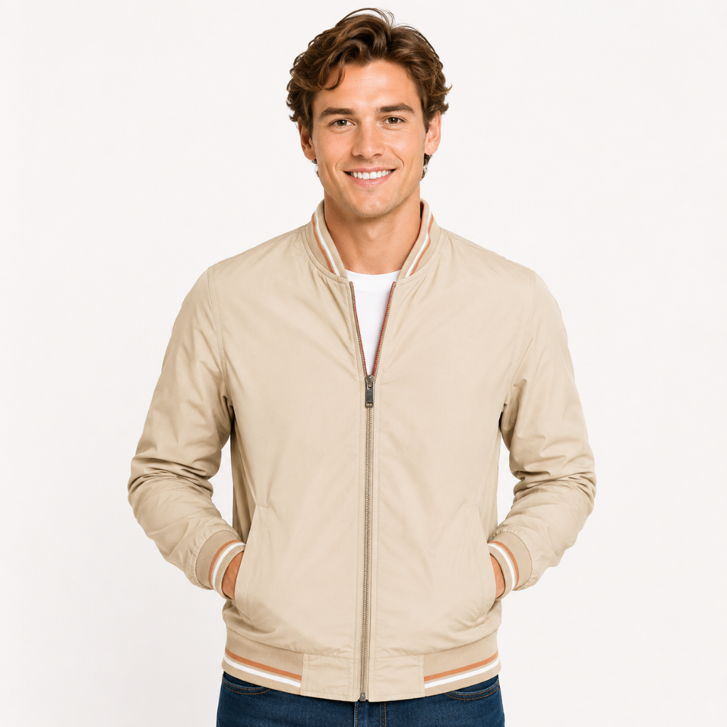 Men's Classic Bomber Jacket