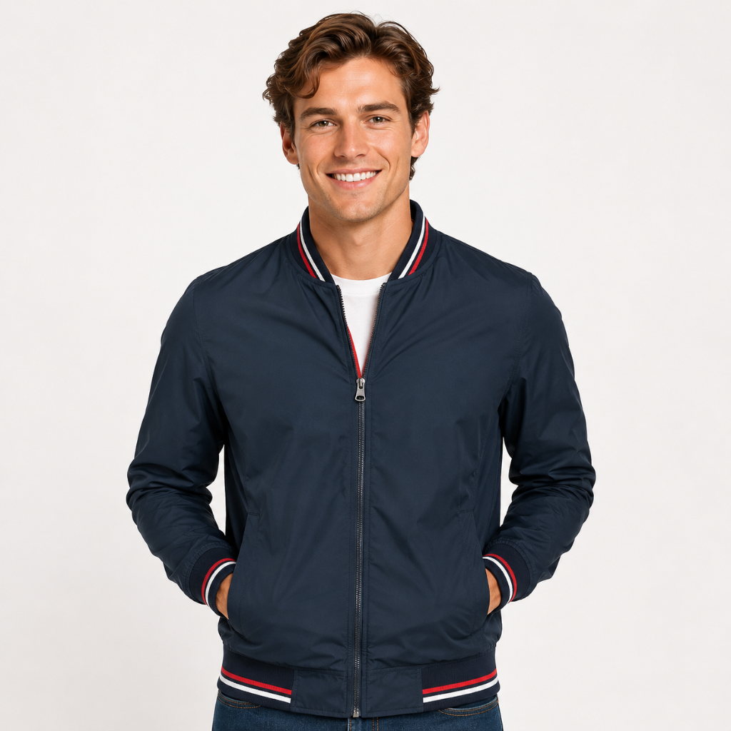 Men's Classic Bomber Jacket