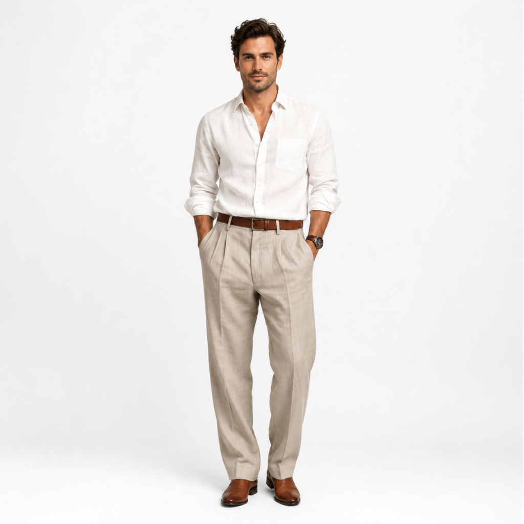 Men’s Vintage Casual Trousers
