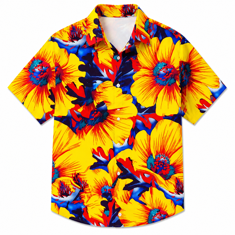Tropical Bloom Aloha Shirt