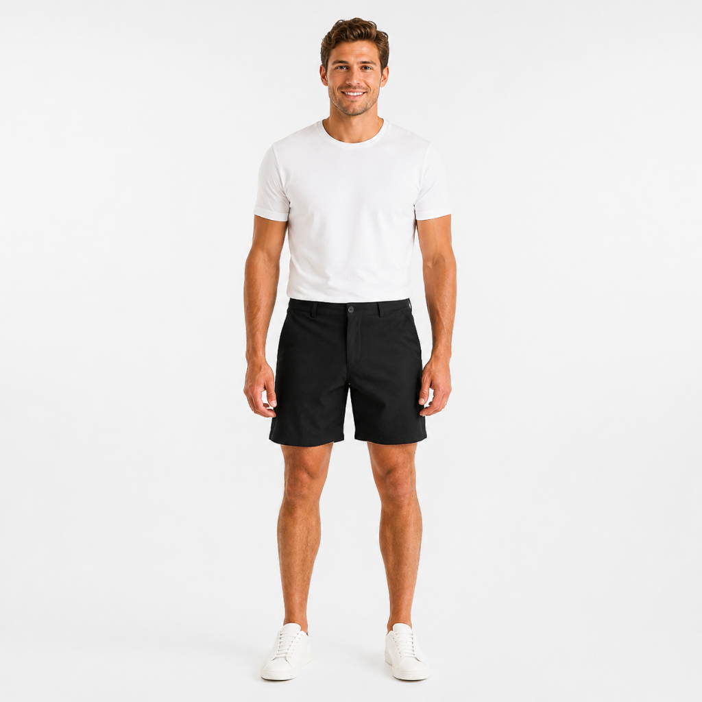Slim Fit Stretch Chino Shorts